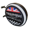 Triumph Motorcycles 12v LED Retro Bar Mancave Light Sign