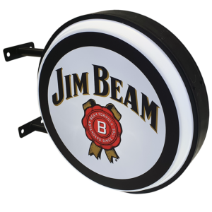 Jim Beam 12v LED Bar Mancave Light Sign