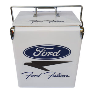 Ford Falcon White Retro Esky 17lt Retro Cooler