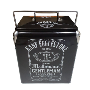 Jack Daniels inspired Milestone Celebration 17lt Retro Cooler esky