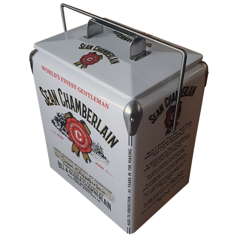 Jim Beam Retro Esky - 17lt Metal Retro Cooler - Alcohol