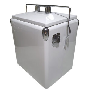 28lt Retro Esky Cooler – Retro Cooler Style – Plain White