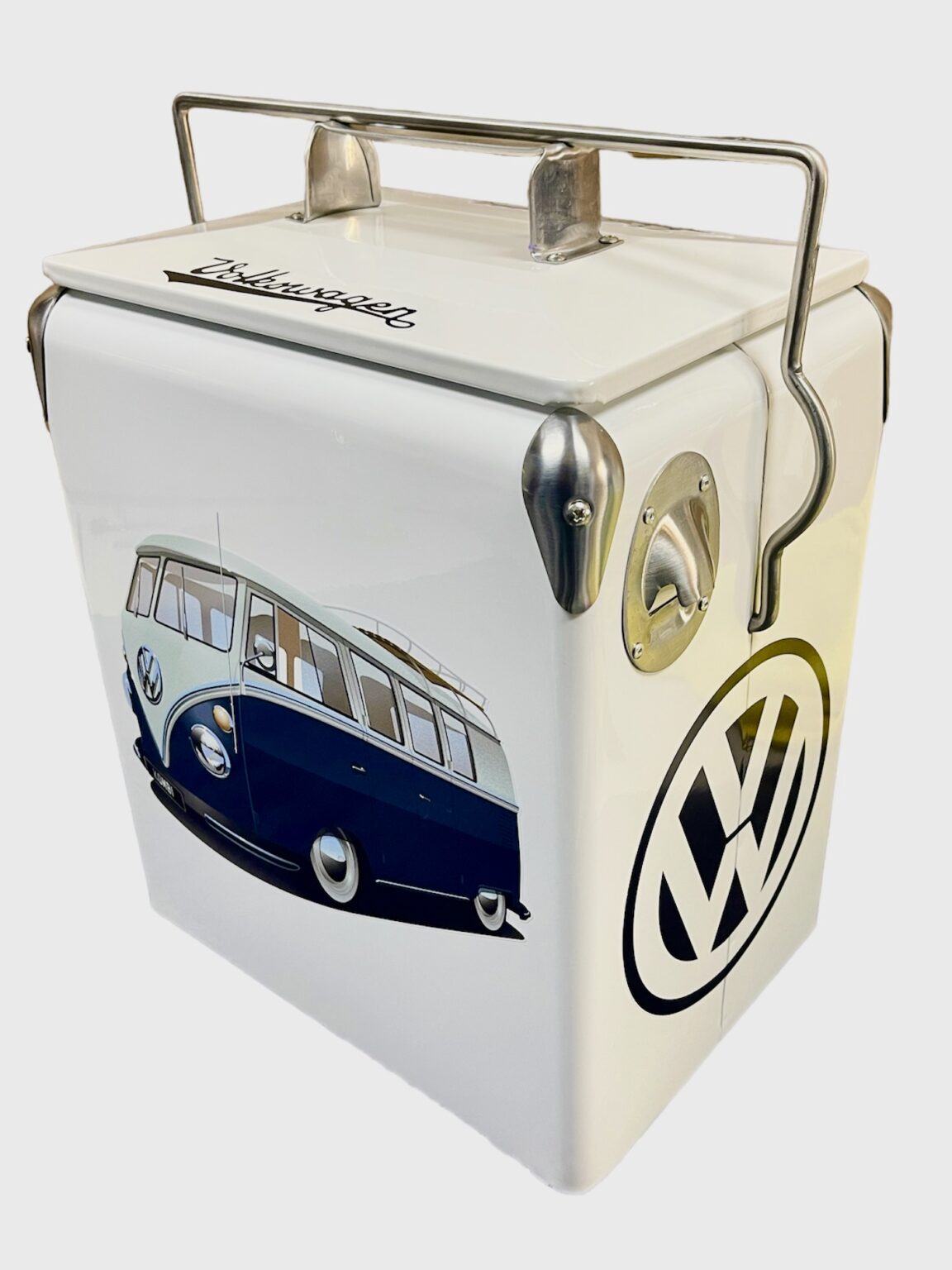 Vw Kombi Retro Esky - 17lt Metal Retro Cooler - Volksagen